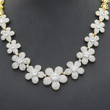 Women's American Diamond Bridal Set - Golden & Silver, Women, Jewellery Set, Chase Value, Chase Value
