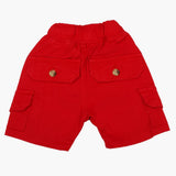 Boys Cotton Shorts - Red, Boys Shorts, Chase Value, Chase Value