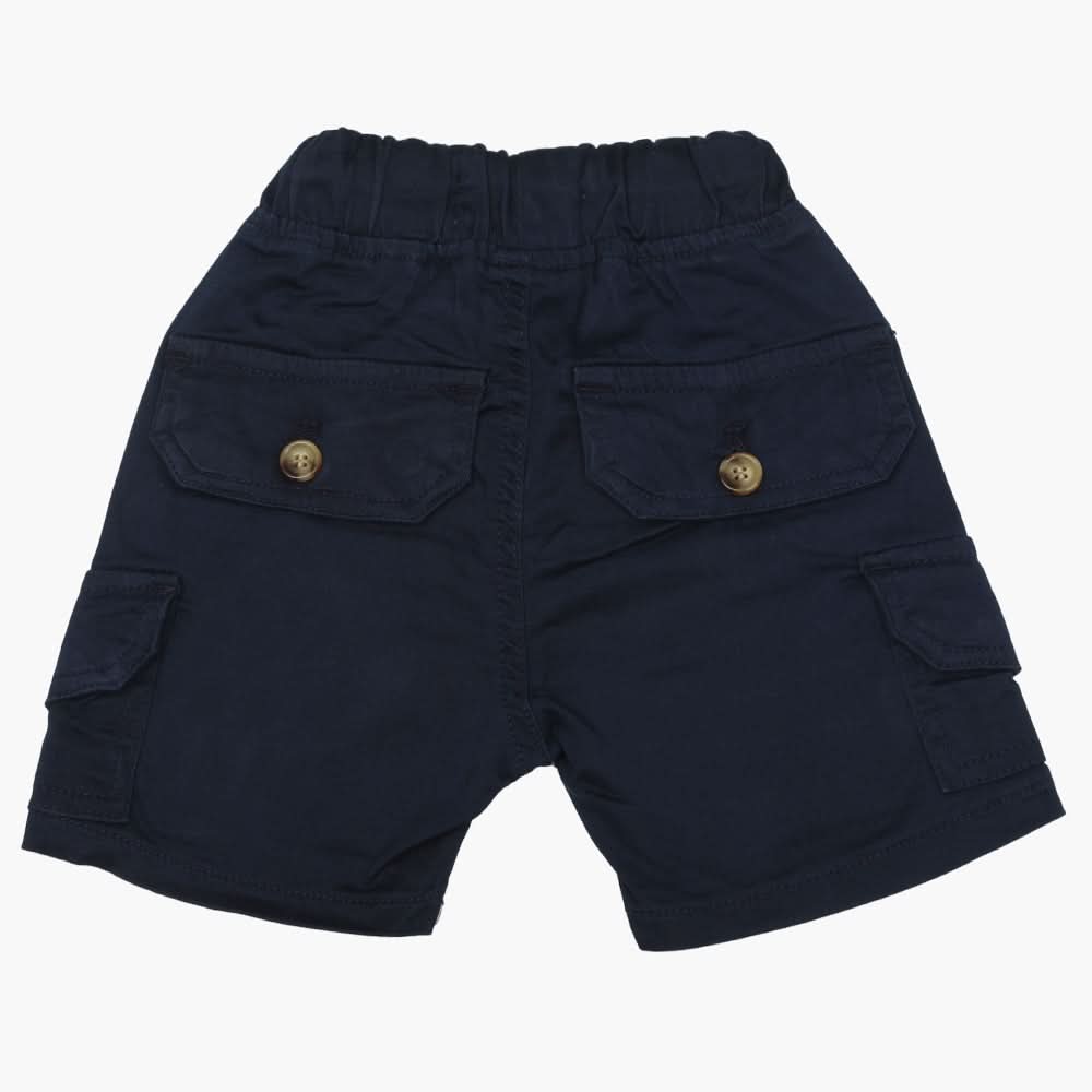 Boys Cotton Shorts - Navy Blue, Boys Shorts, Chase Value, Chase Value