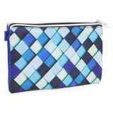 Pencil Pouch Two Zipper - Blue, Pencil Boxes & Stationery Sets, Chase Value, Chase Value