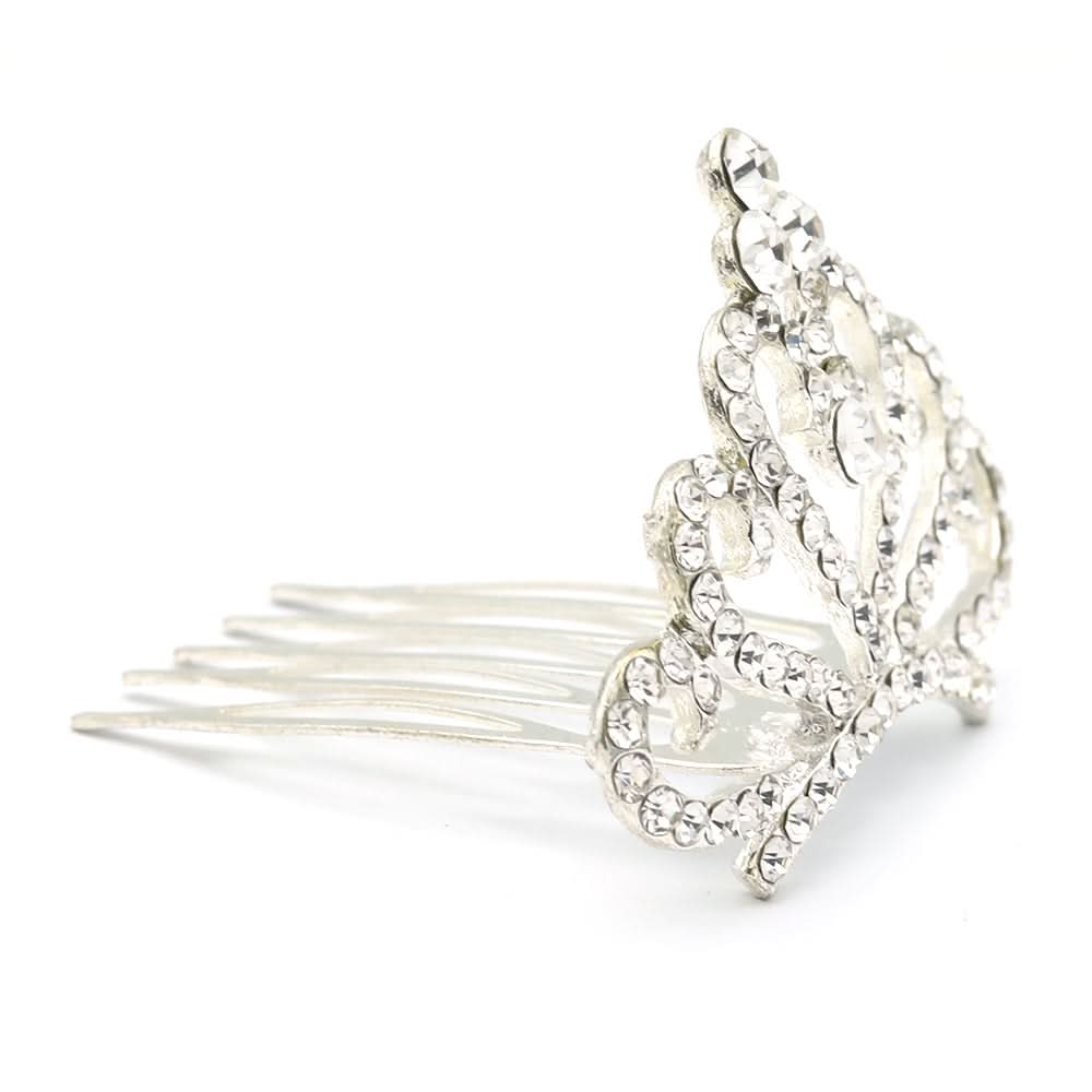 Crown Comb - Silver, Women, Hair And Head Jewellery, Chase Value, Chase Value