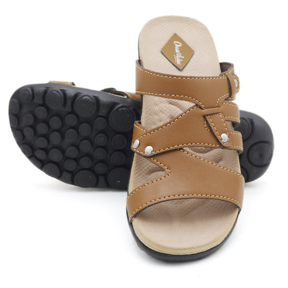 Boys Slipper - Mustard, Kids, Boys Slippers, Chase Value, Chase Value