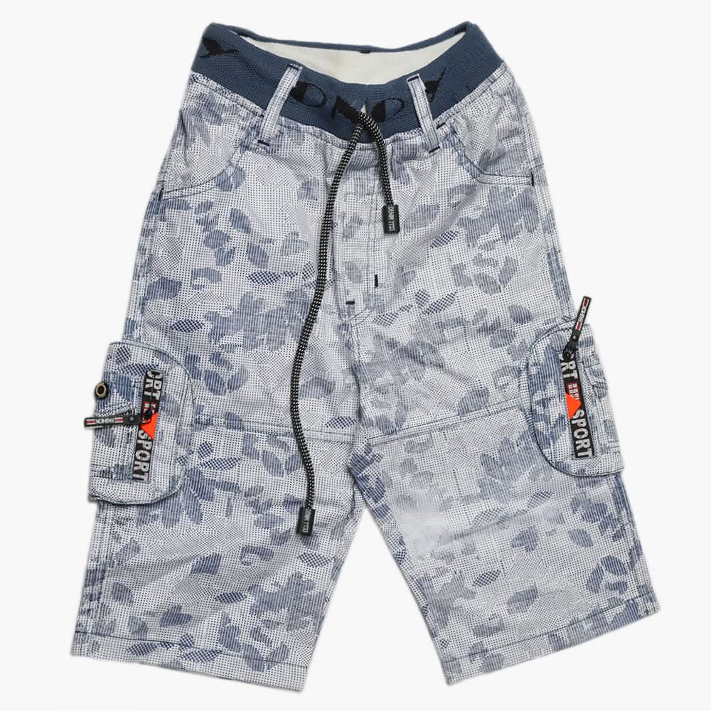 Boys Bermuda - Steel Blue, Boys Shorts, Chase Value, Chase Value