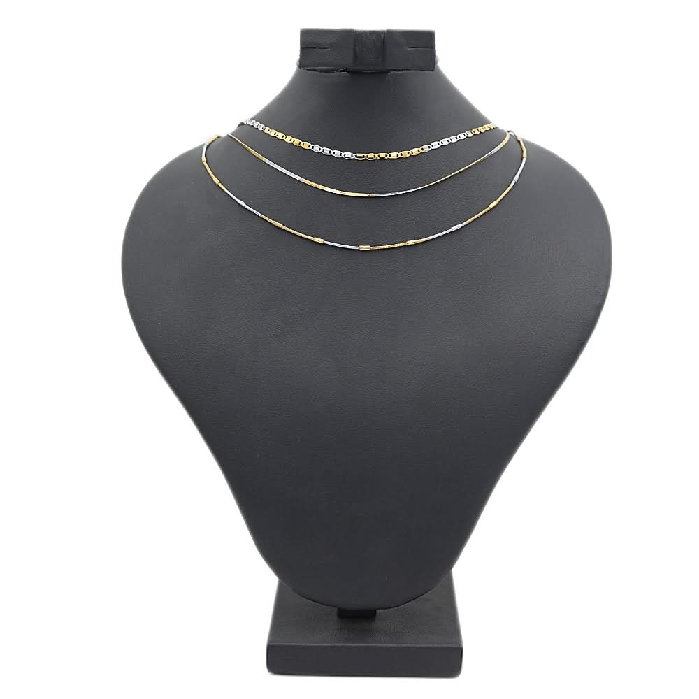 Women's Chain Pack Of 3 - Multi, Women, Chains & Lockets, Chase Value, Chase Value