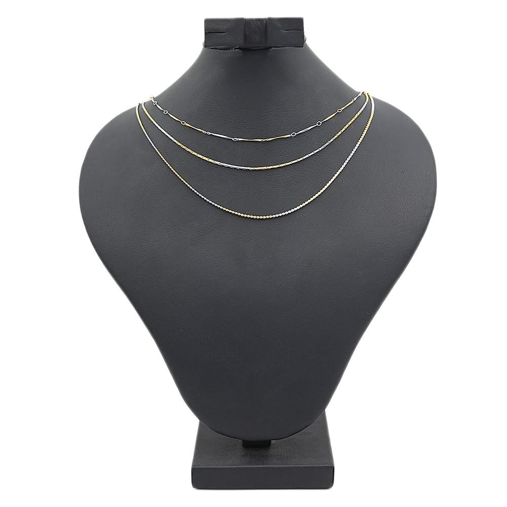 Women's Chain Pack Of 3 - Multi, Women, Chains & Lockets, Chase Value, Chase Value