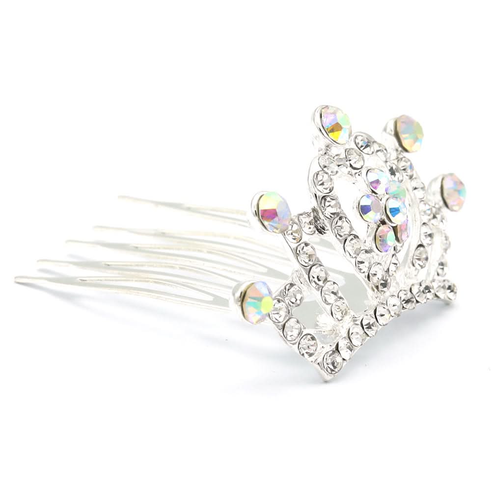 Crown Comb - Silver, Women, Hair And Head Jewellery, Chase Value, Chase Value