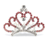 Crown Comb - Pink, Women, Hair And Head Jewellery, Chase Value, Chase Value