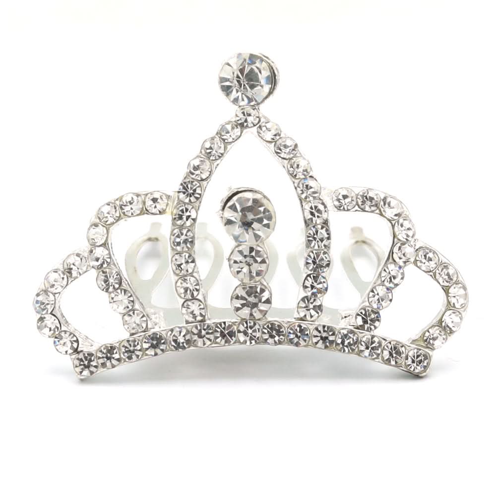 Crown Comb - Silver, Women, Hair And Head Jewellery, Chase Value, Chase Value