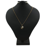 Women's Locket Set With Two Rings - Golden, Women, Chains & Lockets, Chase Value, Chase Value