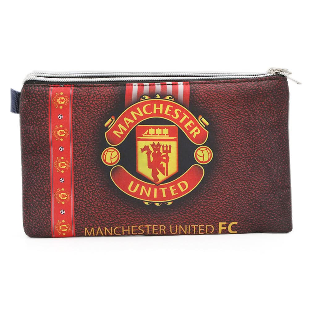 Pencil Pouch Three Zipper - Black, Pencil Boxes & Stationery Sets, Chase Value, Chase Value