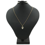 Women's Locket Set With Two Rings - Golden, Women, Chains & Lockets, Chase Value, Chase Value