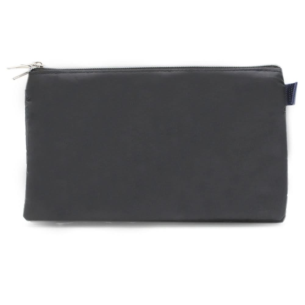 Pencil Pouch Three Zipper - Black, Pencil Boxes & Stationery Sets, Chase Value, Chase Value