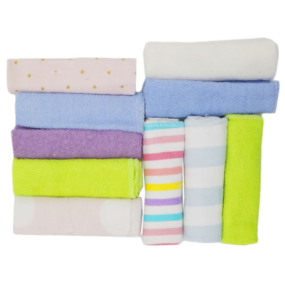 Face Towel 10Pcs - Multi, Home & Lifestyle, Face Towels, Chase Value, Chase Value