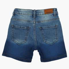 Boys Denim Shorts - Blue, Boys Shorts, Chase Value, Chase Value