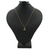 Women's Locket Set With Two Rings - Golden, Women, Chains & Lockets, Chase Value, Chase Value