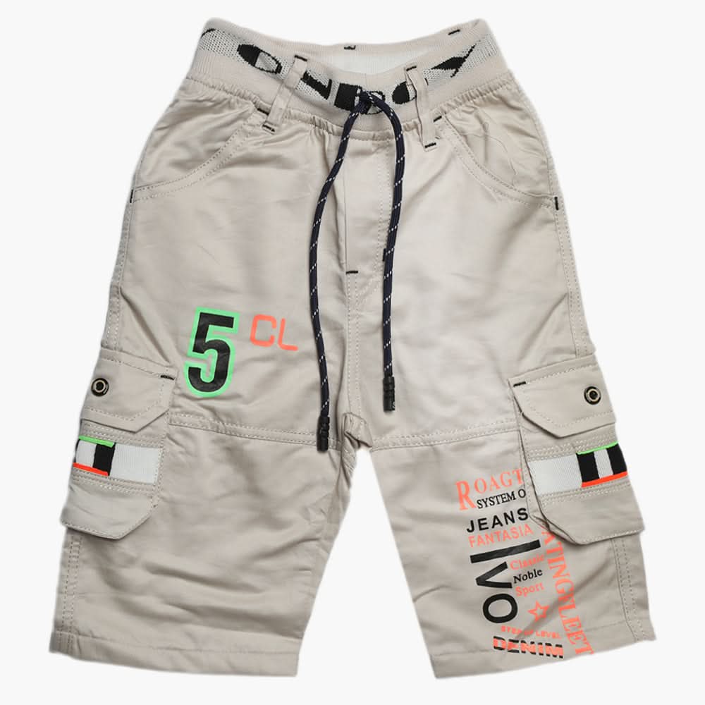 Boys Bermuda - Beige, Boys Shorts, Chase Value, Chase Value