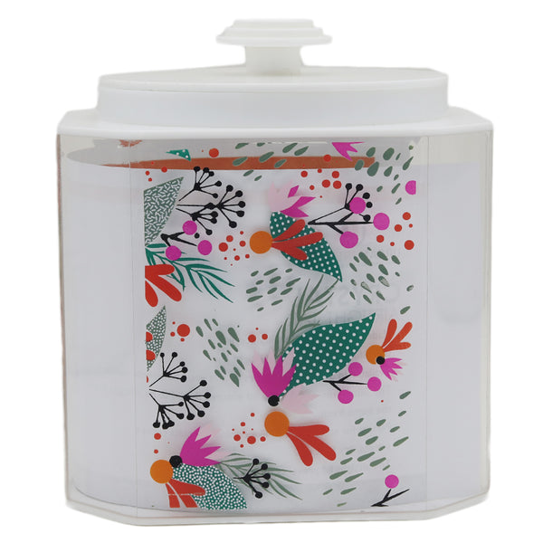 Crystal Air Tight Jar Medium - White, Home & Lifestyle, Storage Boxes, Chase Value, Chase Value