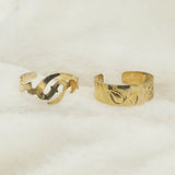Women's Locket Set With Two Rings - Golden, Women, Chains & Lockets, Chase Value, Chase Value