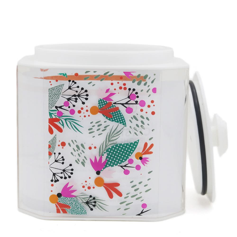 Crystal Air Tight Jar Medium - White, Home & Lifestyle, Storage Boxes, Chase Value, Chase Value