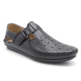 Men's Roman Sandals 6015 - Black, Men, Casual Shoes, Chase Value, Chase Value