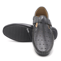 Men's Roman Sandals 6015 - Black, Men, Casual Shoes, Chase Value, Chase Value