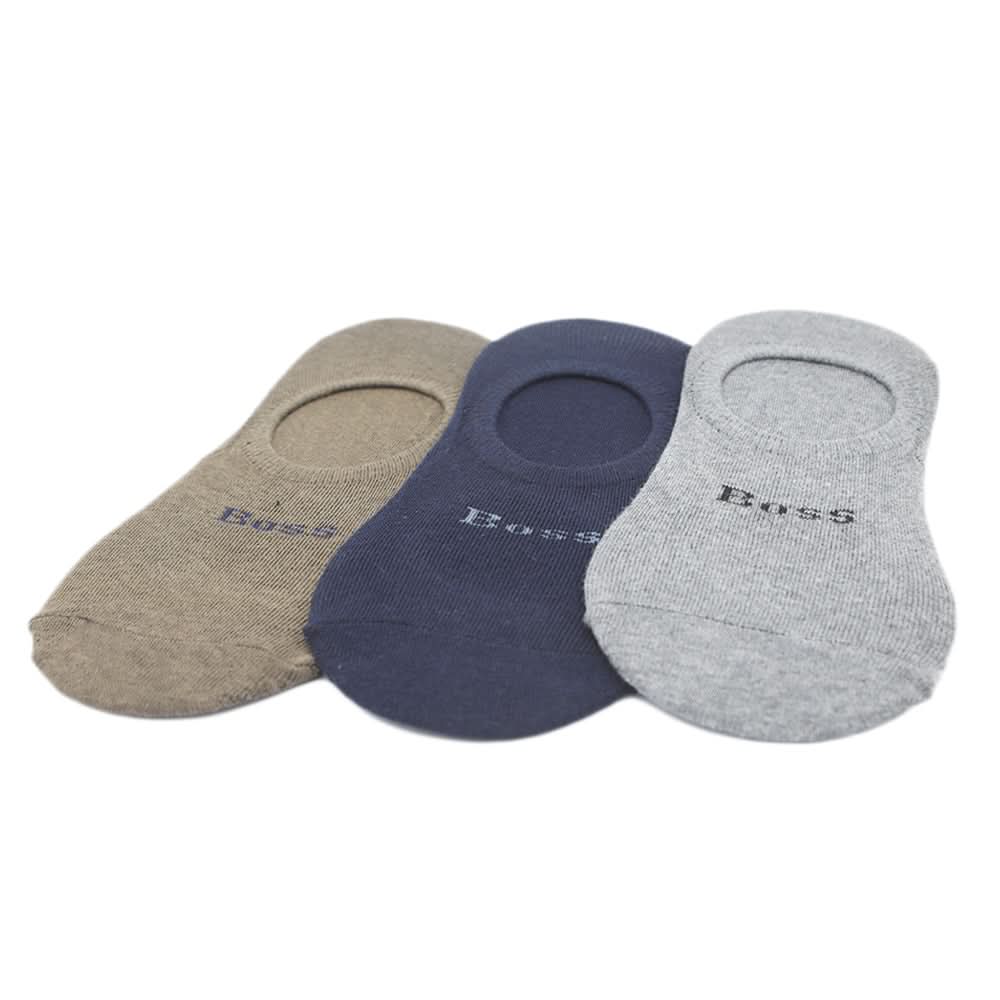 Men's 3Pcs Loafers Socks - J, Men, Mens Socks, Chase Value, Chase Value