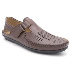 Men's Roman Sandal 8025 - Brown, Men, Casual Shoes, Chase Value, Chase Value