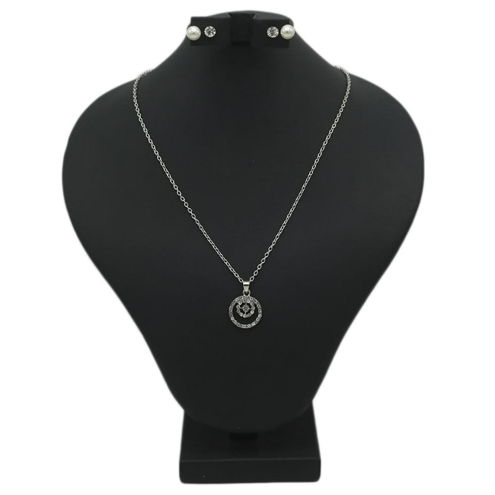 Women's Locket Set With Two Rings - Silver, Women, Chains & Lockets, Chase Value, Chase Value