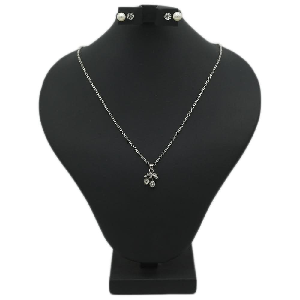 Women's Locket Set With Two Rings - Silver, Women, Chains & Lockets, Chase Value, Chase Value