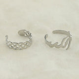 Women's Locket Set With Two Rings - Silver, Women, Chains & Lockets, Chase Value, Chase Value