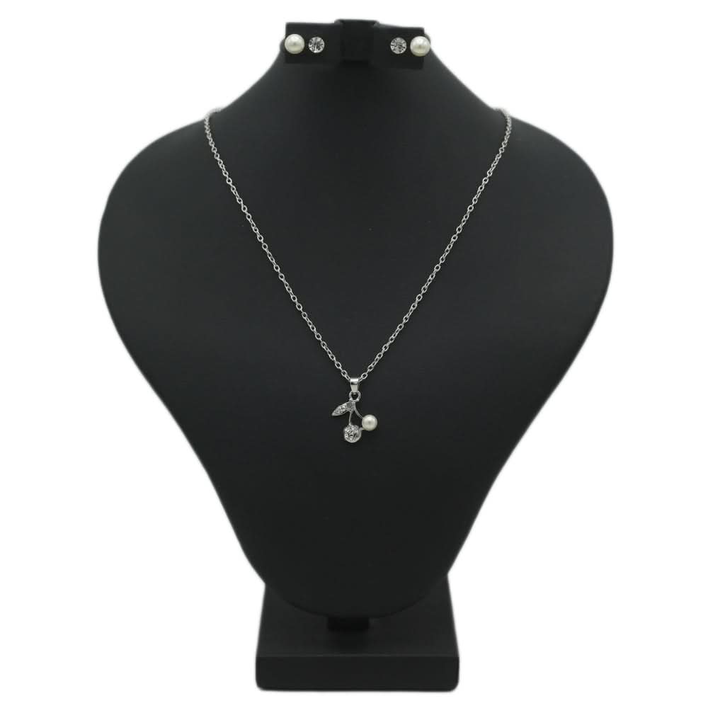 Women's Locket Set With Two Rings - Silver, Women, Chains & Lockets, Chase Value, Chase Value