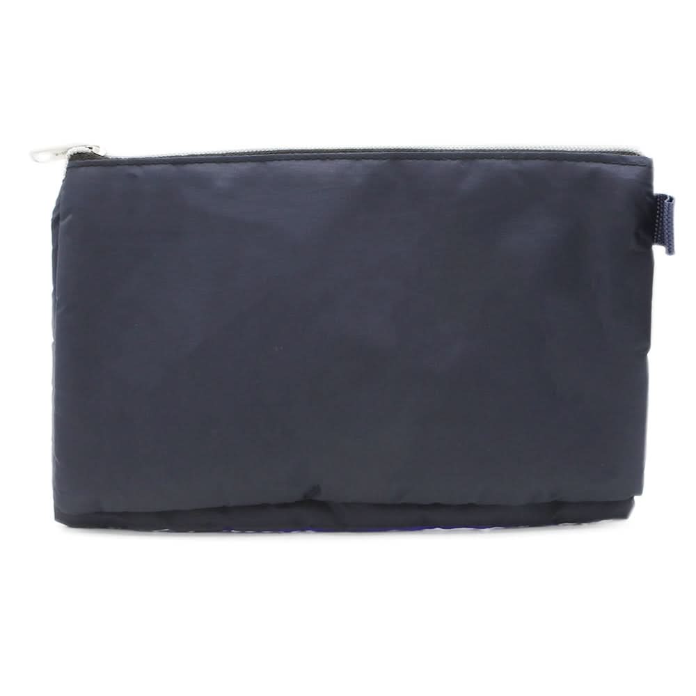 Pencil Pouch Two Zipper - Navy Blue, Pencil Boxes & Stationery Sets, Chase Value, Chase Value