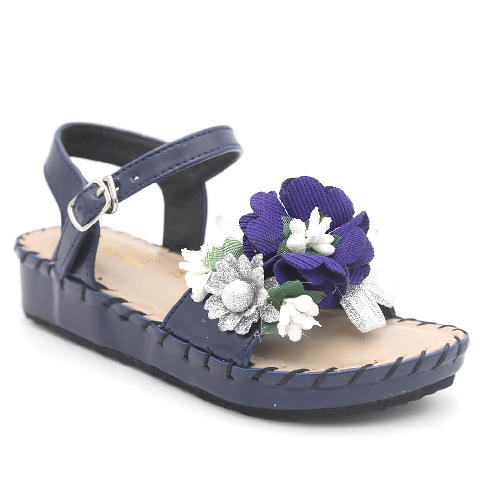Girls Sandal C3 - Navy Blue, Kids, Girls Sandals, Chase Value, Chase Value