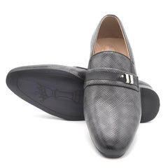 Men's Formal Shoes 3081- Grey, Men, Formal Shoes, Chase Value, Chase Value