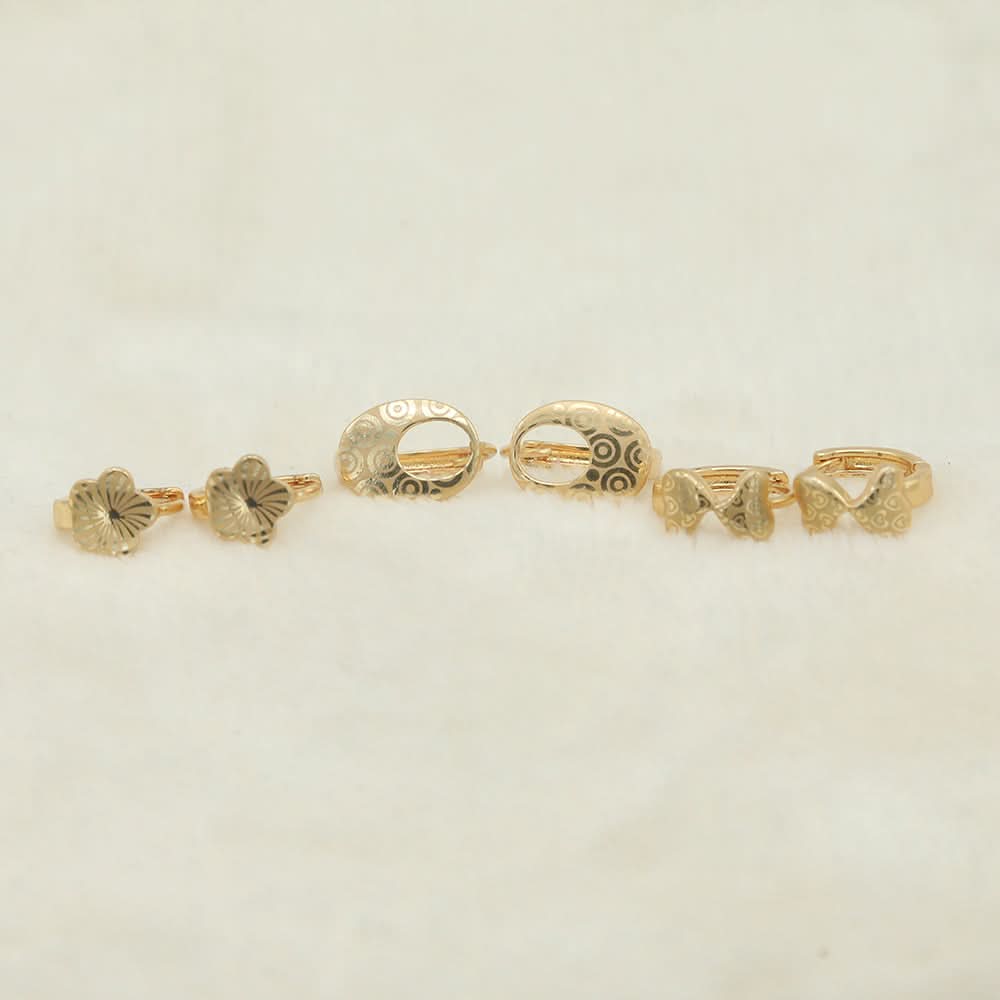 Women's Ear Bali - Golden, Women, Earrings & Tops, Chase Value, Chase Value