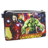 Pencil Pouch Two Zipper - Navy Blue, Pencil Boxes & Stationery Sets, Chase Value, Chase Value