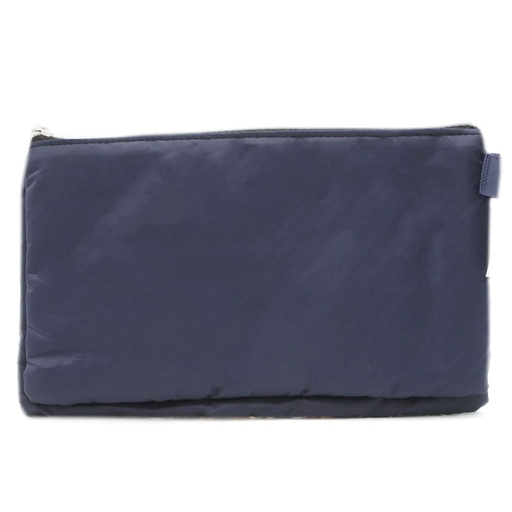 Pencil Pouch Two Zipper - Navy Blue, Pencil Boxes & Stationery Sets, Chase Value, Chase Value