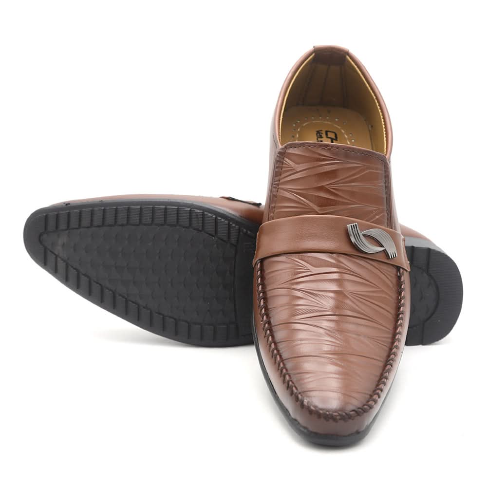 Men's Formal Shoes 00066 - Brown, Men, Formal Shoes, Chase Value, Chase Value