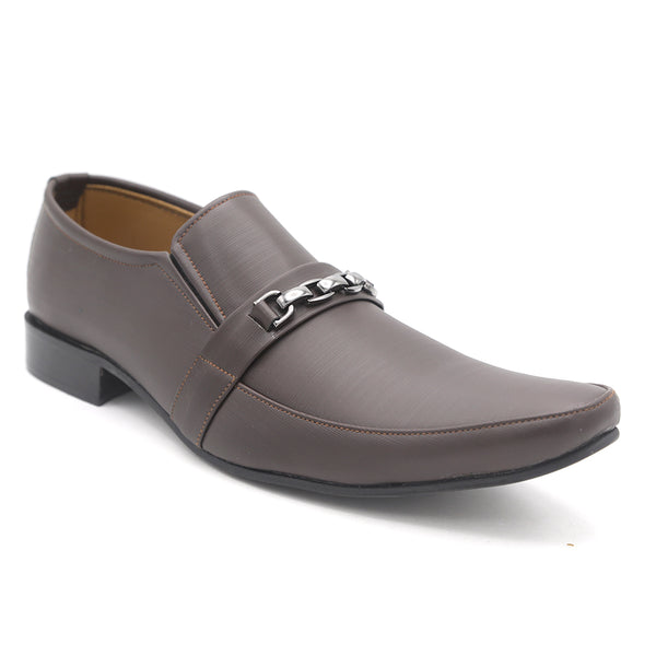 Men's Formal Shoes U-6114 - Brown, Men, Formal Shoes, Chase Value, Chase Value