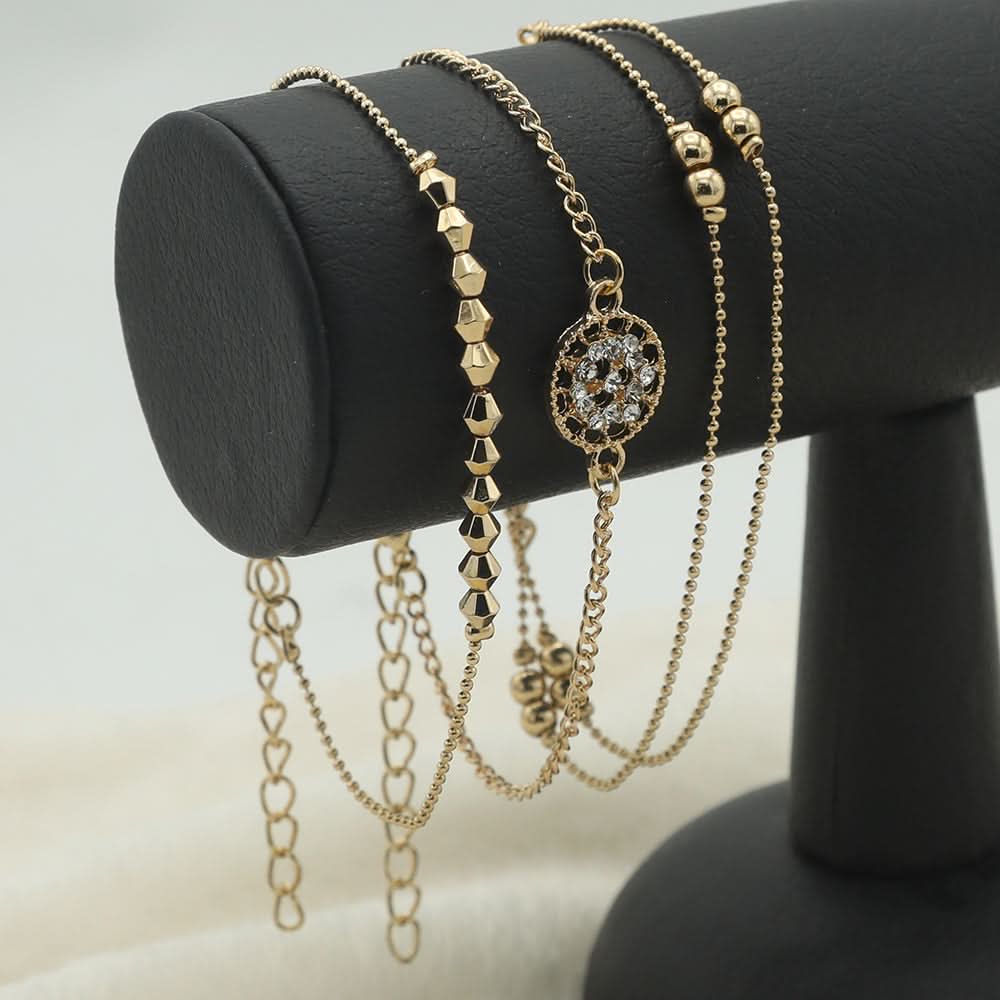 Women's Bracelet - Golden, Women, Bangles & Bracelets, Chase Value, Chase Value
