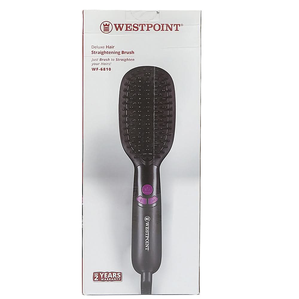 Hair Straightener Brush WF-6810, Home & Lifestyle, Straightener And Curler, Beauty & Personal Care, Hair Styling, Chase Value, Chase Value