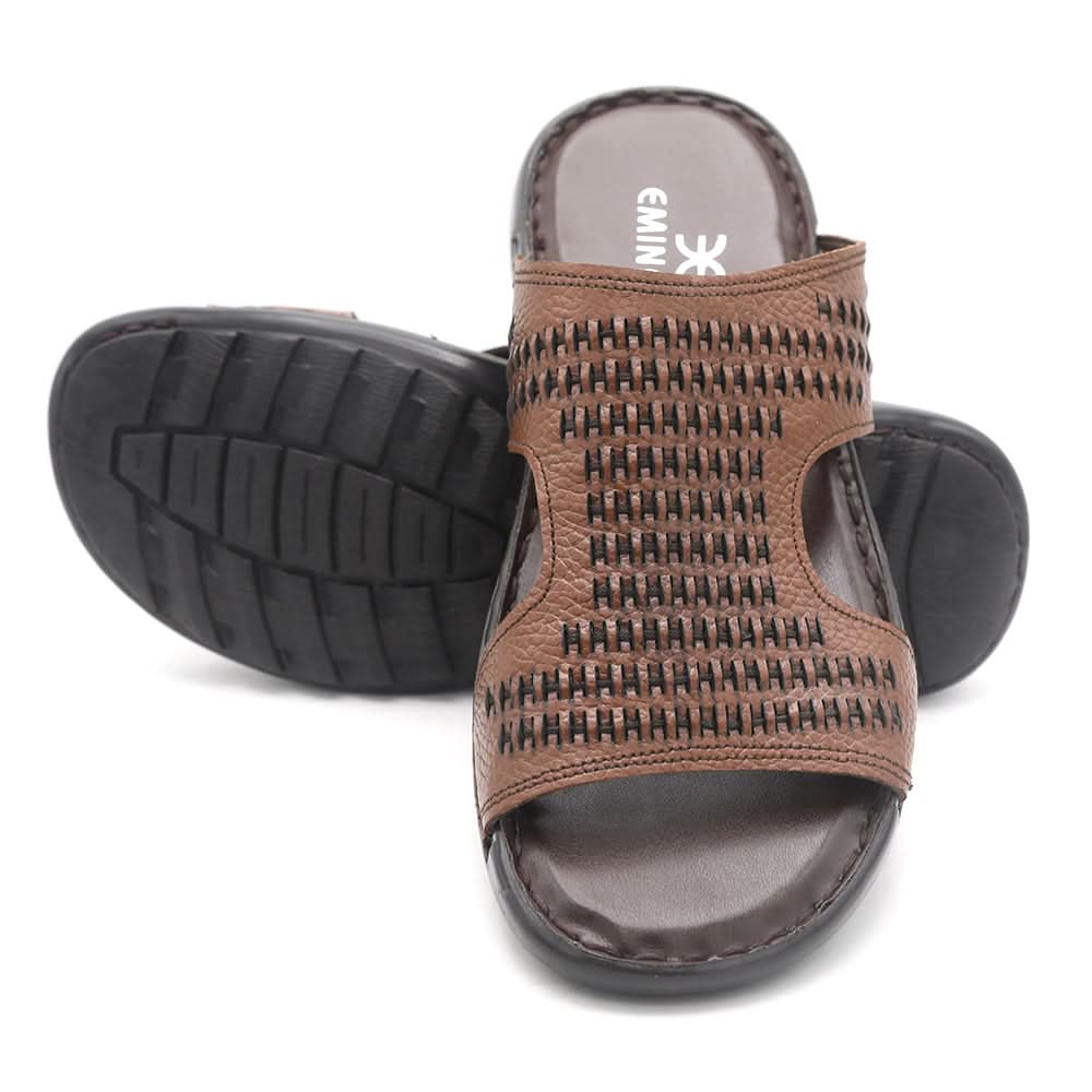 Men's Slipper 4022 - Mustard, Men, Slippers, Chase Value, Chase Value