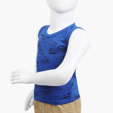 Boys Half Sleeves T-Shirt - Royal Blue, Boys T-Shirts, Chase Value, Chase Value