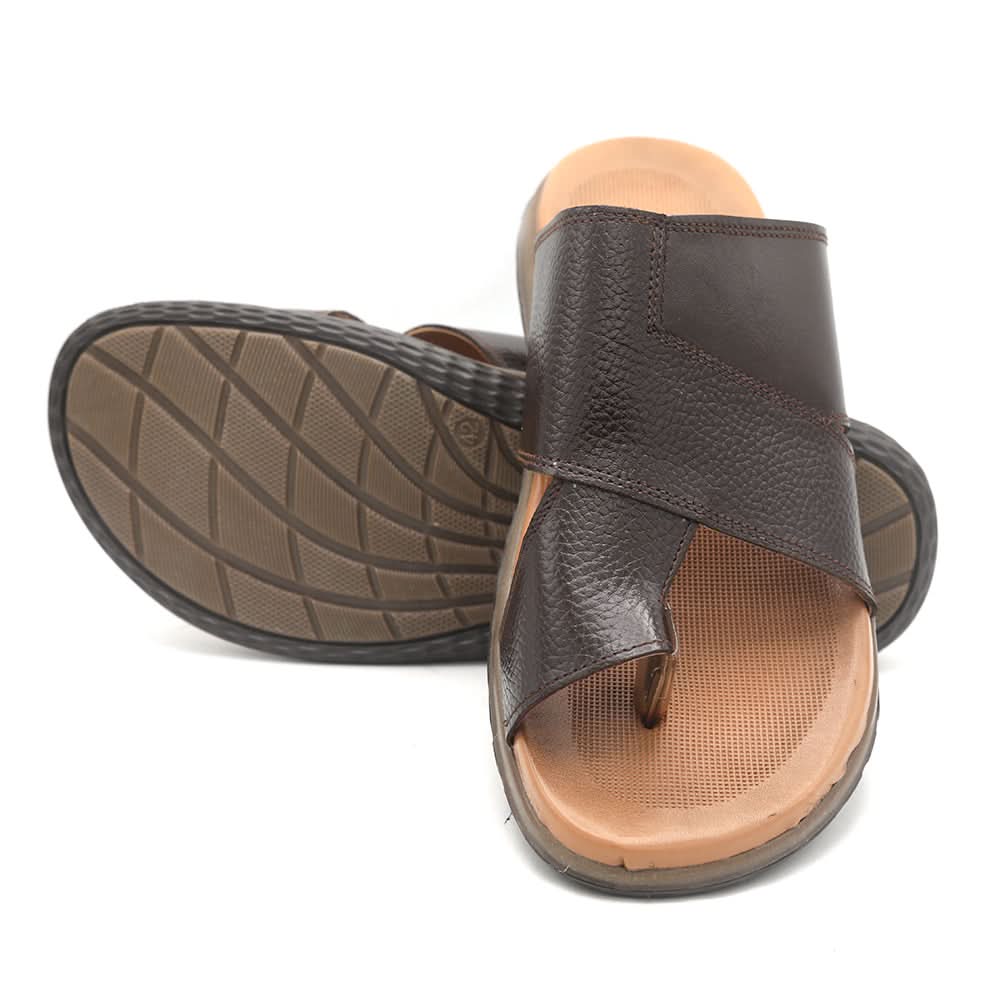 Men's Slipper 3013 - Brown, Men, Slippers, Chase Value, Chase Value