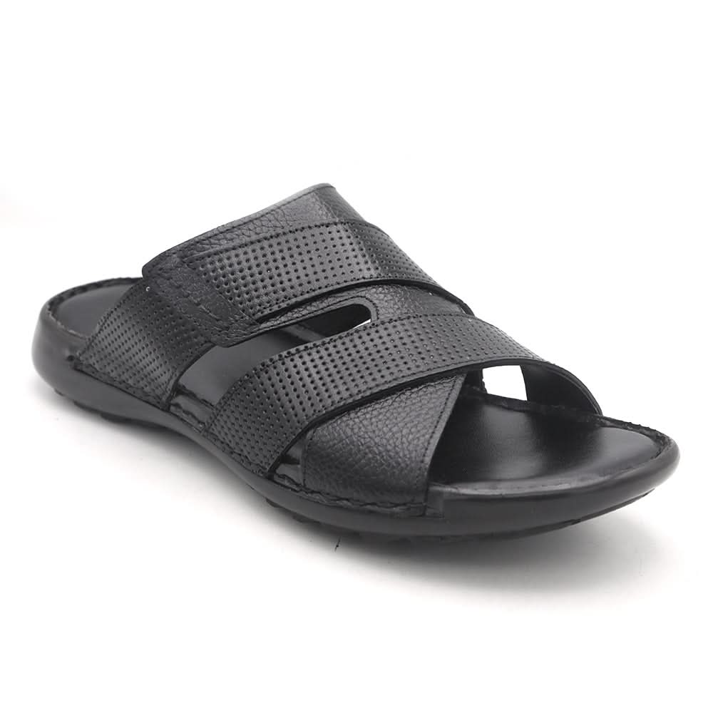 Men's Slipper 4027 - Black, Men, Slippers, Chase Value, Chase Value
