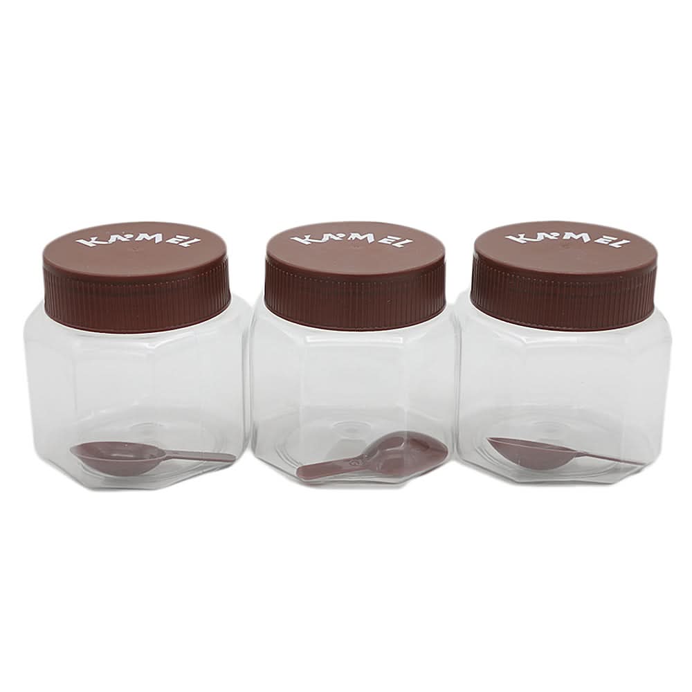Storage Jar 3 Pcs - Coffee, Home & Lifestyle, Storage Boxes, Chase Value, Chase Value