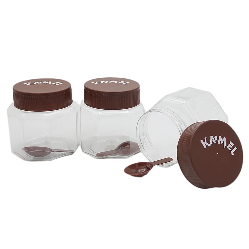 Storage Jar 3 Pcs - Coffee, Home & Lifestyle, Storage Boxes, Chase Value, Chase Value