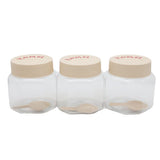 Storage Jar 3 Pcs - Fawn, Home & Lifestyle, Storage Boxes, Chase Value, Chase Value