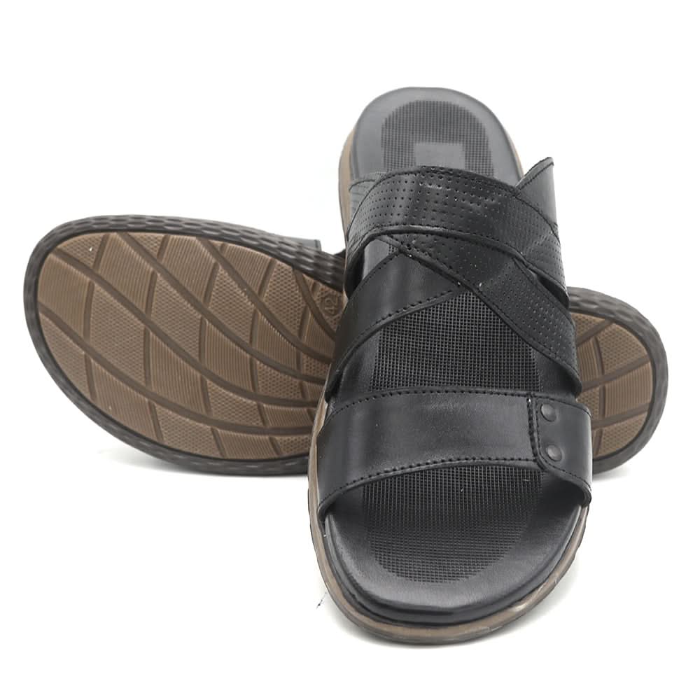 Men's Slipper 3012 - Black, Men, Slippers, Chase Value, Chase Value
