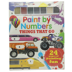 Paint By Numbers Book - Multi, Kids, Kids Colouring Books, Chase Value, Chase Value